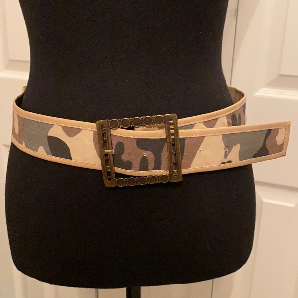 Women’s belt | army print | small